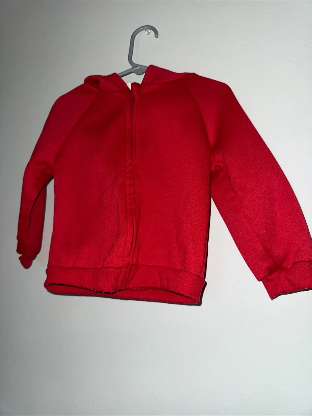 Two piece red set with cute fox details